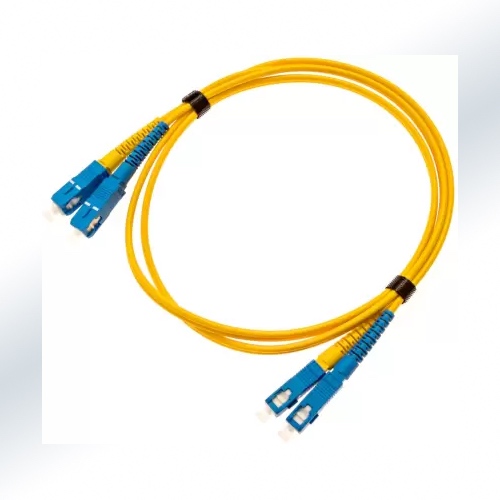 D-Link Single Mode Simplex SC-SC Optic Fiber Patch Cord Optical - 3M | 9 Feet - Yellow 3 m Fiber Optical Cable - D-Link