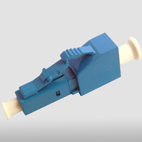 Fiber Optic Power Reducing Build Out Attenuator, singlemode LC/UPC, 1dB, blue